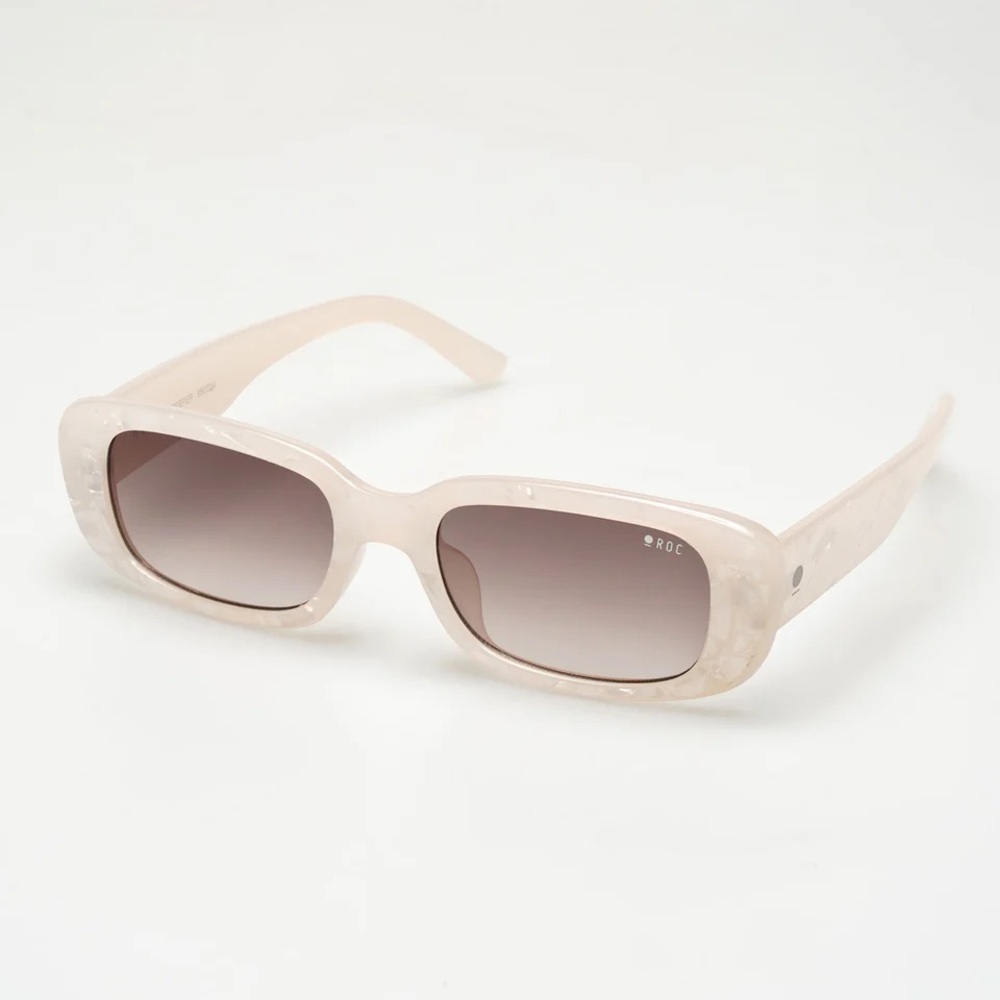 ROC Eyewear Creeper Sunglasses in Pearl White
